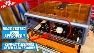 How Long Does It Take to Learn A Laser Engraver?? || Creality Falcon A1