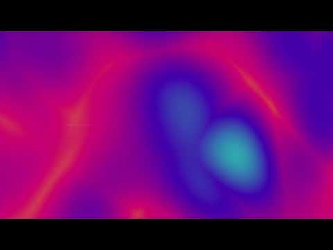 Abstract Neon Screensaver - Blue Purple Mood Lights - No Music