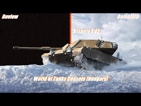 Bisonte C45 Review Bemutató #2021​​​​​​​​​​​​​​​​​​#. World of Tanks Console [Hungary]