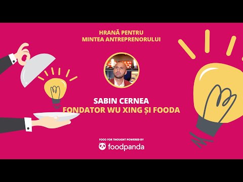 , title : 'Food for Thought, ep. 1: Sabin Cernea, fondator Wu Xing și Fooda'