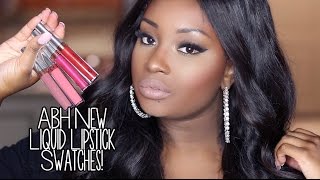 Anastasia Beverly Hills Liquid Lipstick Swatches (10 NEW Shades)!
