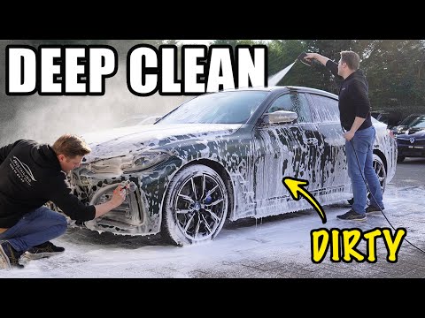 Thumbnail for Deep Cleaning a DIRTY BMW I4 M50 | Auto Detailing by BMW i4