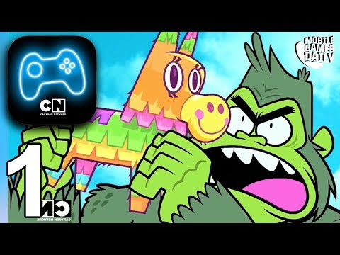 CARTOON NETWORK ARCADE - Smashy Pinata | Brains Vs Bugs | GO GO KO Mini Games (iOS Android)