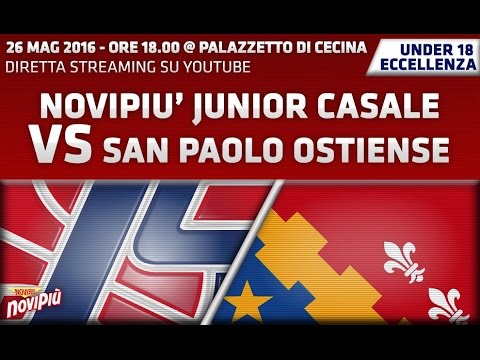 Novipiù Junior Casale - San Paolo Ostiense (U18 Eccellenza)