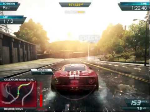 NFS Most Wanted 2012 Walkthrough Part 31 [Ford GT] - Red Shift