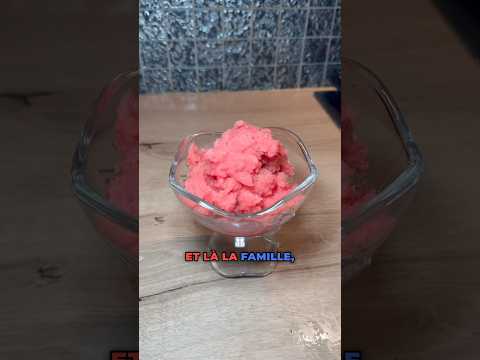 Recette Sorbet pastèque citron