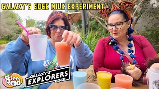What Happens When You Mix the Blue, Green & Pink Milk From Galaxy's Edge (Disneyland)?