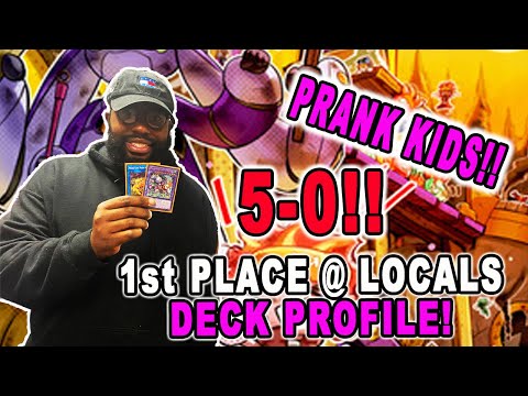 *1st Place* Yugioh Prank Kids Deck Profile Tournament Champion December 2020 Combo Tutorial