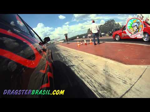 Gol turbo DT-B - Marcel Falato - 6º Festival ECPA de Arrancada - VW Watercooled turbo FWD