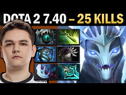 Spectre Pro Carry with Butterfly and 25 Kills - Gameplay Dota 2