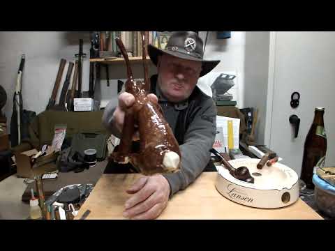 Heikos Osterarbeit - bei Bier & Pfeife.