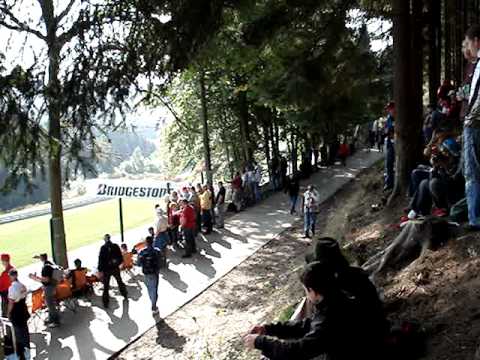 Formula 1, Spa 2007, Kimi through last chicane