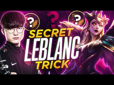 Leblanc trick I discovered a year ago and now pro players are using it around the world! (Ft. Faker)