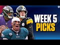 Early NFL Week 5 Picks [Bengals at Ravens, Steelers at Bills and MORE] | CBS Sports HQ