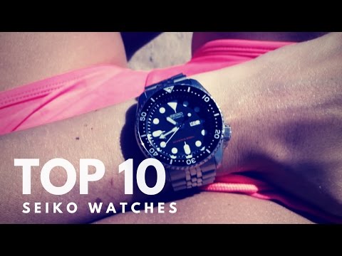 TOP 10 ICONIC SEIKO WATCHES - The BEST of Seiko mens watches revealed !