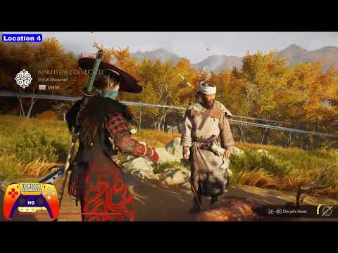 How to Find All Tokachi Range Ainu Item Location Guide - Ghost of Yotei