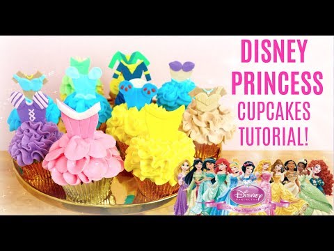 AMAZING DISNEY PRINCESS COMPILATION DISNEY PRINCESS CUPCAKES
