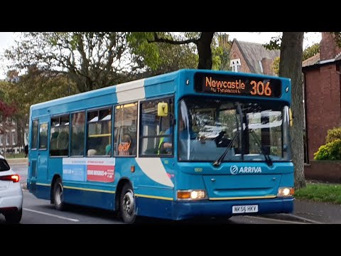 Journey on Route 54 | NK56HKV/1800 - Arriva Northumbria: Dennis Dart SLF/Dennis MPD