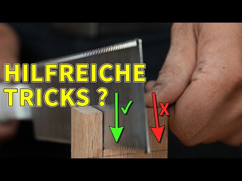 Endlich gerade Schnitte mit der Japansäge - Tutorial