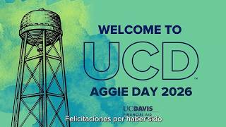 (with Spanish subtitles) 2026 UC Davis Aggie Day Financial Aid and Scholarships presentation