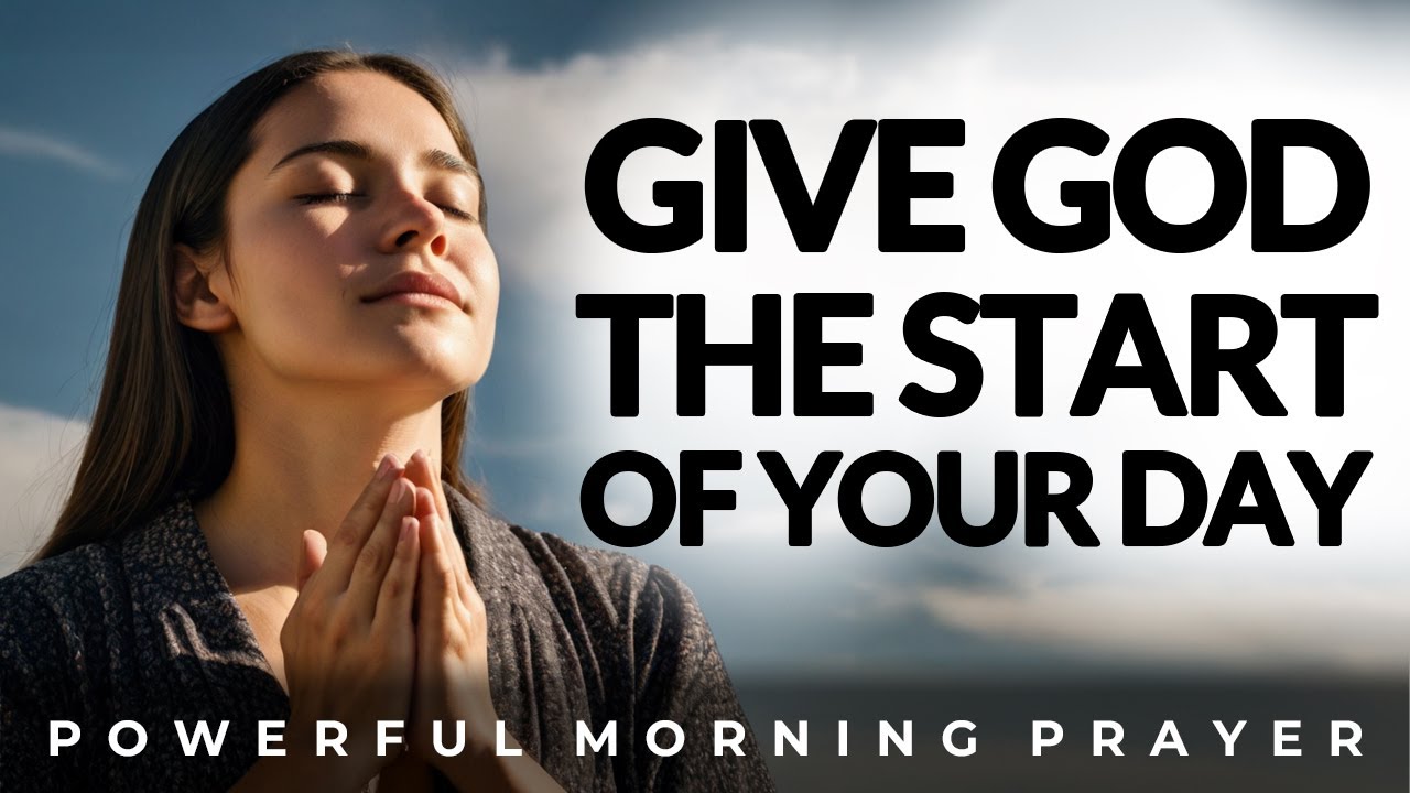 Give Your Day to God and Let Him Lead You To His Promise | Morning Prayer, Devotional, Motivation
