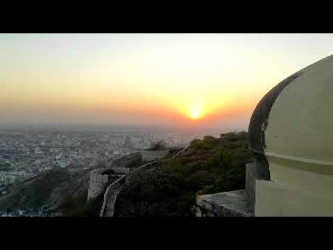 Sunset View From Nahargarh Fort Jaipur