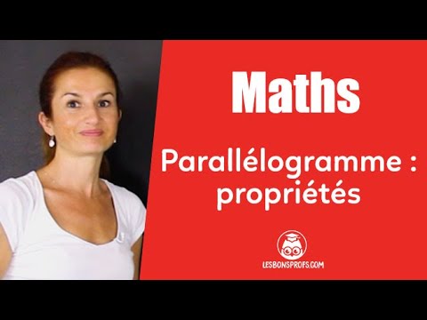 Parallélogrammes et ses propriétés