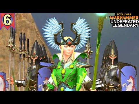 Teclis Undefeated Legendary Campaign Part 6 - Warhammer 3 No Commentary