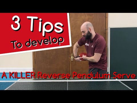 Reverse Pendulum Tutorial (The Serve EVERYONE wants)
