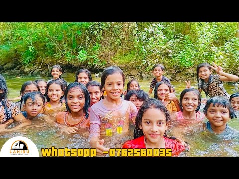 Children enjoyed water sports under the supervision of Lahiru Leisure Adventure Staff.