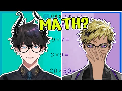 Ren vs Vanta- "Who is smarter at math [NIJISANJI EN]