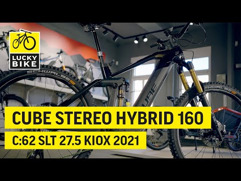 Cube Stereo Hybrid 160 C:62 SLT 625 27.5 Kiox Teaser | Hochleistungs-Enduro E-Bike