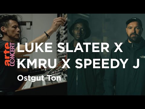 Luke Slater X KMRU X Speedy J (live) - Halle am Berghain - ARTE Concert