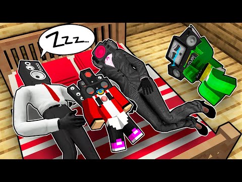Shocking Family Drama in Minecraft: JJ Sleeps on the Floor!