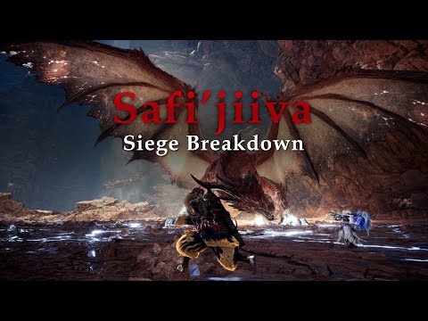 MHW: Iceborne - Safi'jiiva Siege Breakdown