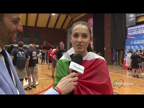 Finale under 14 femminile volley, intervista Cantone