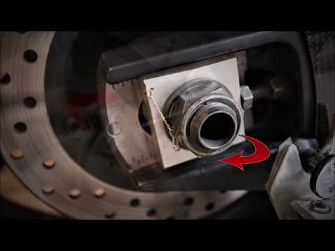 How to safety wire your track bike