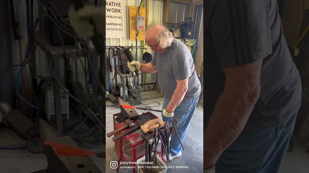 Forge your own knife class in Tampa Florida.  Bladesmithing blacksmithing