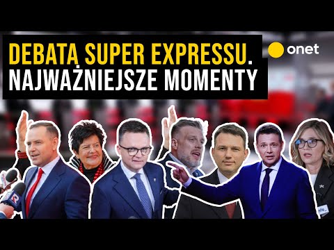 Debata Super Expressu. NAJWAŻNIEJSZE MOMENTY