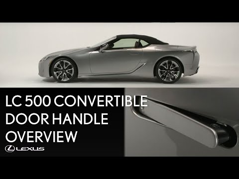How-To Operate the Lexus LC 500 Door Handle | Lexus