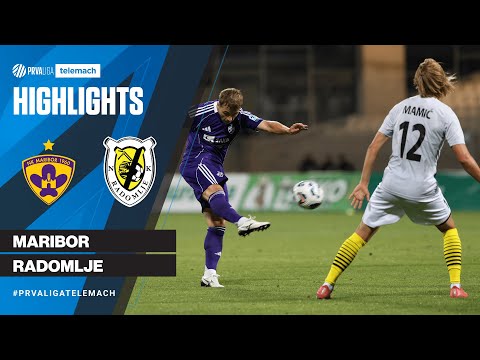 Maribor 5-1 Radomlje | 6. krog 2025/26 #PrvaLigaTelemach