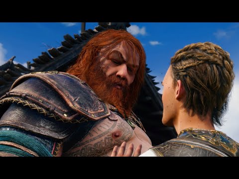 Sigma Thor Stops Heimdall From Bullying Atreus - God of War Ragnarök