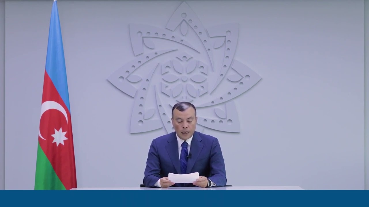 BMT- nin İnsan Hüquqları Şurasının 51 ci sessiyasında nazir Sahil Babayev videoformatda çıxış edib