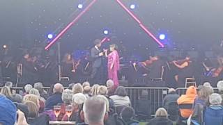 Lee Mead & Susan Boyle - All I Ask of You - Glamis Prom 2017