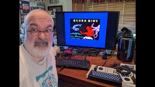 Scuba Dive - Sinclair ZX Spectrum - Retro 8bit Video Game - 1980s - Speccy 48 128