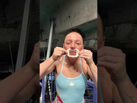 Diving with mouth tape? Bosnia here we come 😂 # #bravegang