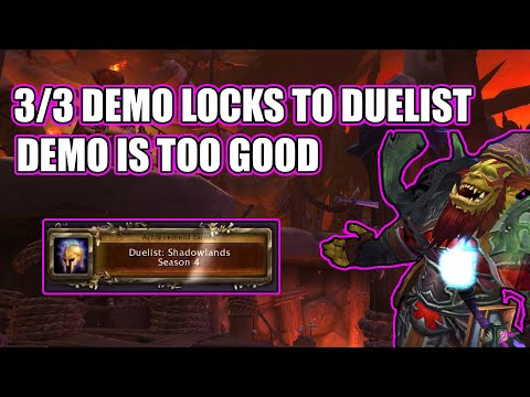 Demo Is Just Too Good! Another Duelist 3 Warlocks above 2100+