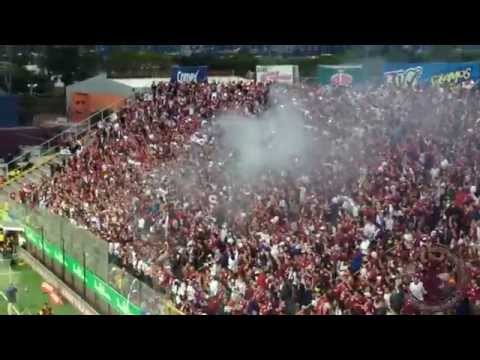 "FINAL ida/ Recibimiento" Barra: Ultra Morada &bull; Club: Saprissa