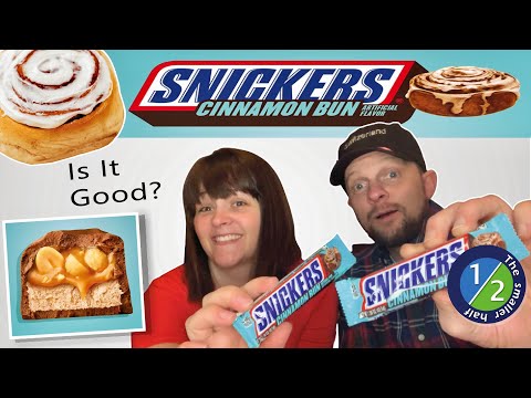 Snickers CINNAMON BUN Flavor Review