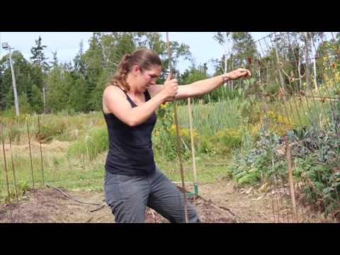 How to Build a Rebar Fence for Your Garden